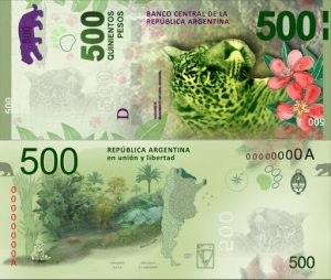 Billete de 500 pesos