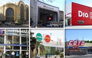 ventas crecieron en supermercados y shoppings